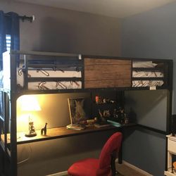 Bed frame/Desk