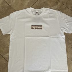Large Supreme Burberry Shirt