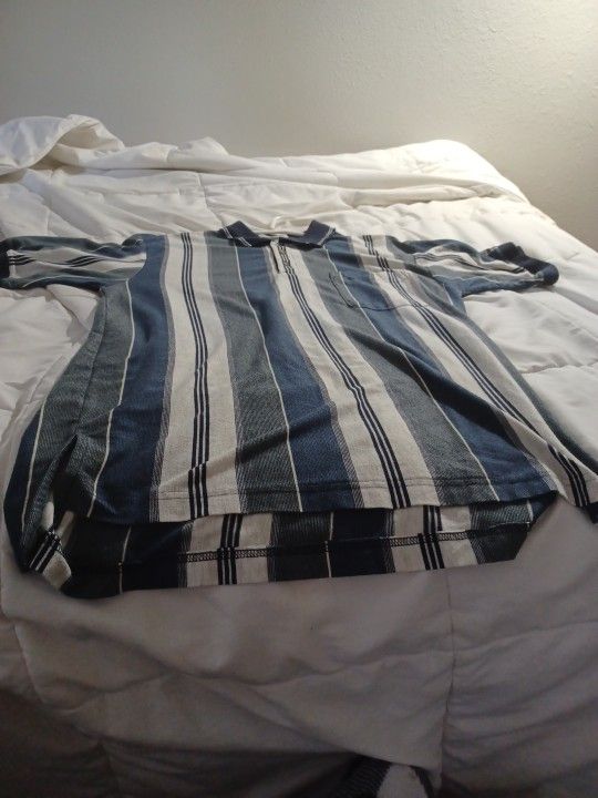 POLO RALPH LAUREN Men's Classic Fit Striped Mesh Polo Shirt