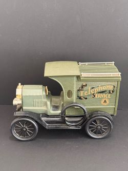 Rare Vintage 1980 ASI Ford Model T Telephone Service Truck Decanter