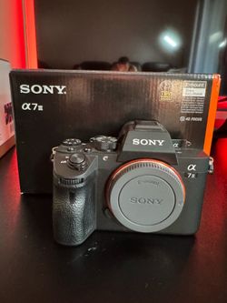 Sony a7 III Camera with Sony Case