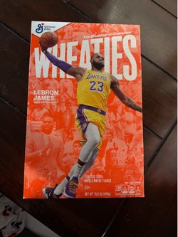 Lebron James Wheaties 2020 NBA Champions Los Angeles  Lakers