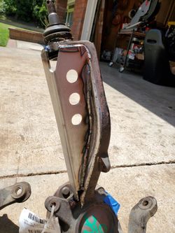 2000 Tundra Spindle Gusset Welding