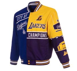 Dodgers Lakers Jacket 4XL