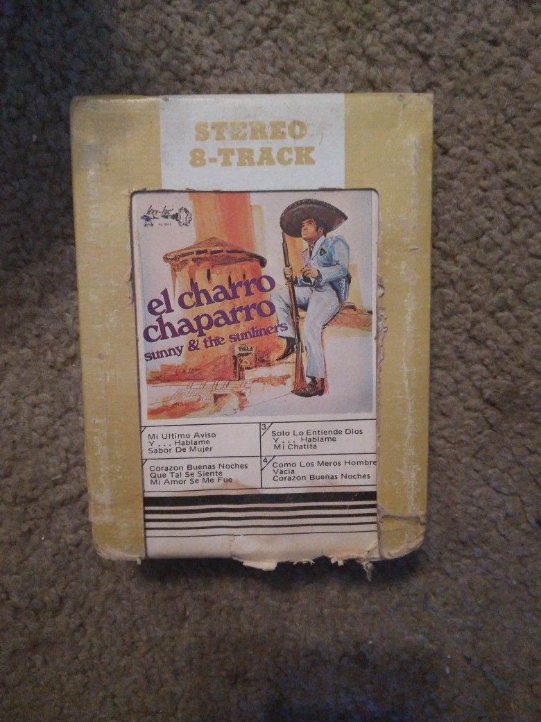 SUNNY OSUNA 8TRACK TAPE