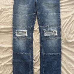 H&M Men’s Distressed Slim Fit Jeans, Men’s Size 32