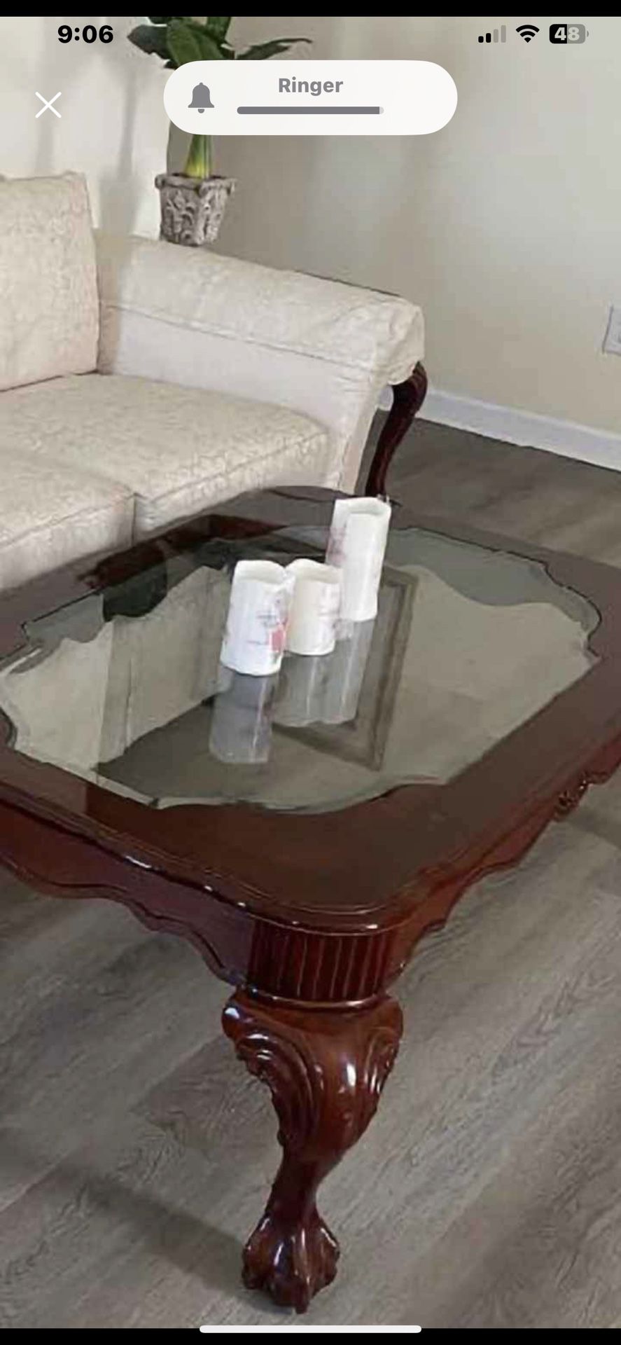 3 Piece Coffee Table N End Tables Set