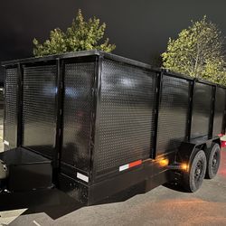 7x16 Dump Trailer