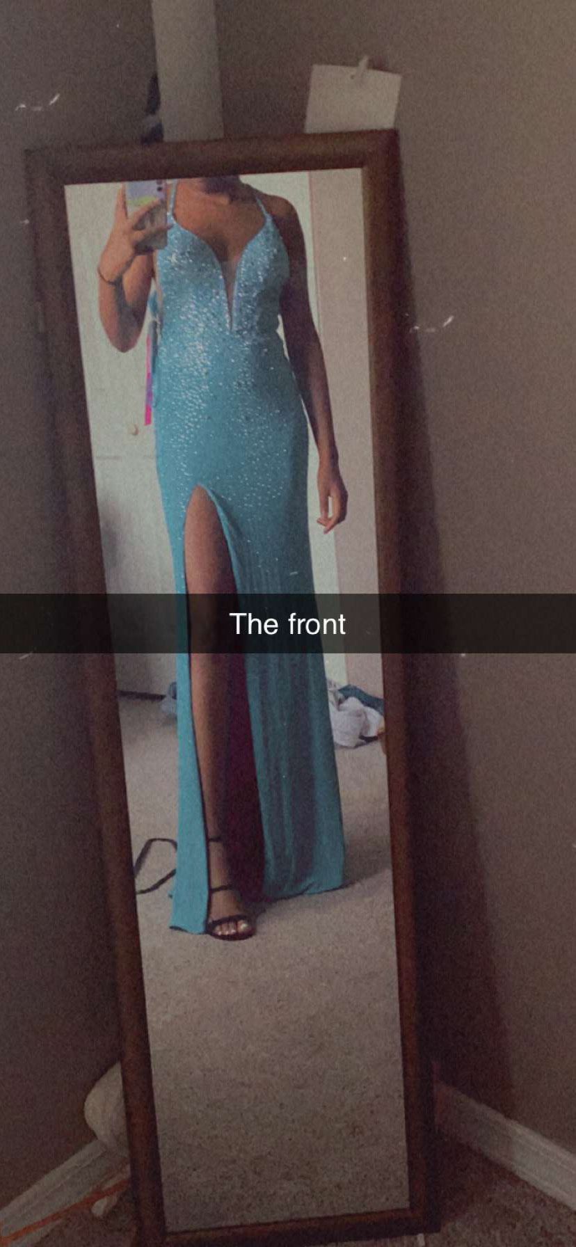Turquoise Prom Dress 