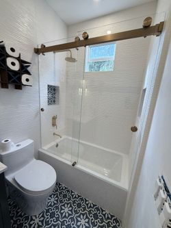 Frameless Sliding Shower Door