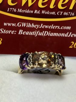 14 kt genuine gold ring