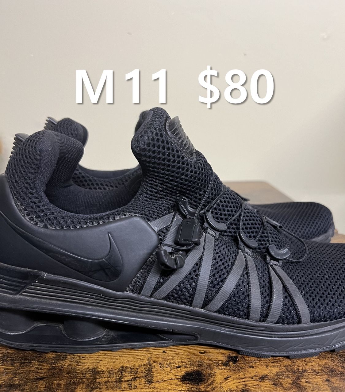 Nike Shox Gravity Triple Black