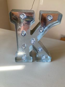 Letter k decor