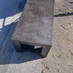 Open Top Storage Coffee Table 