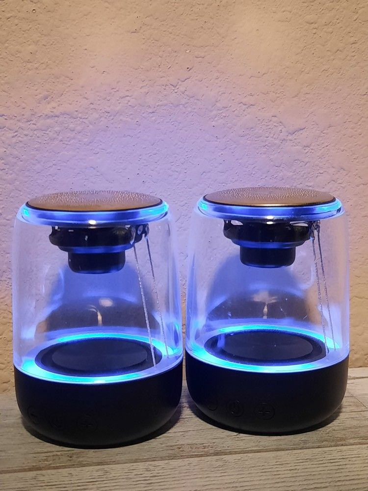 MEGATEK Dual Portable Bluetooth Speakers