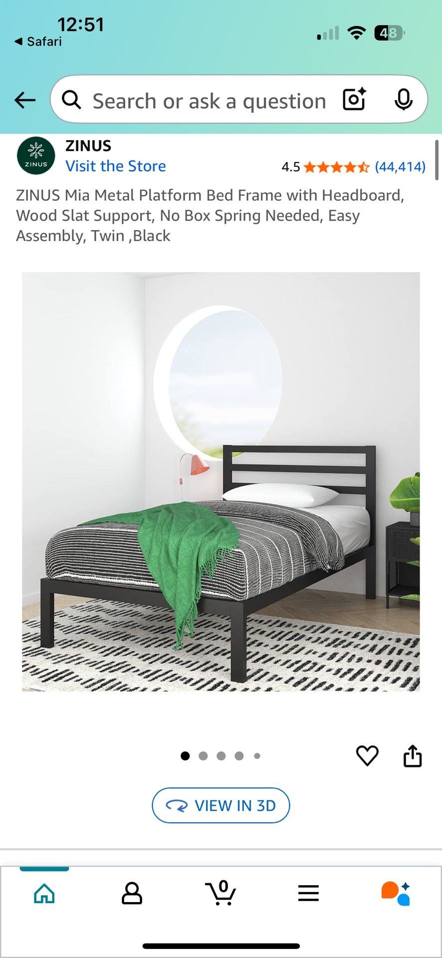 Twin Bed frame