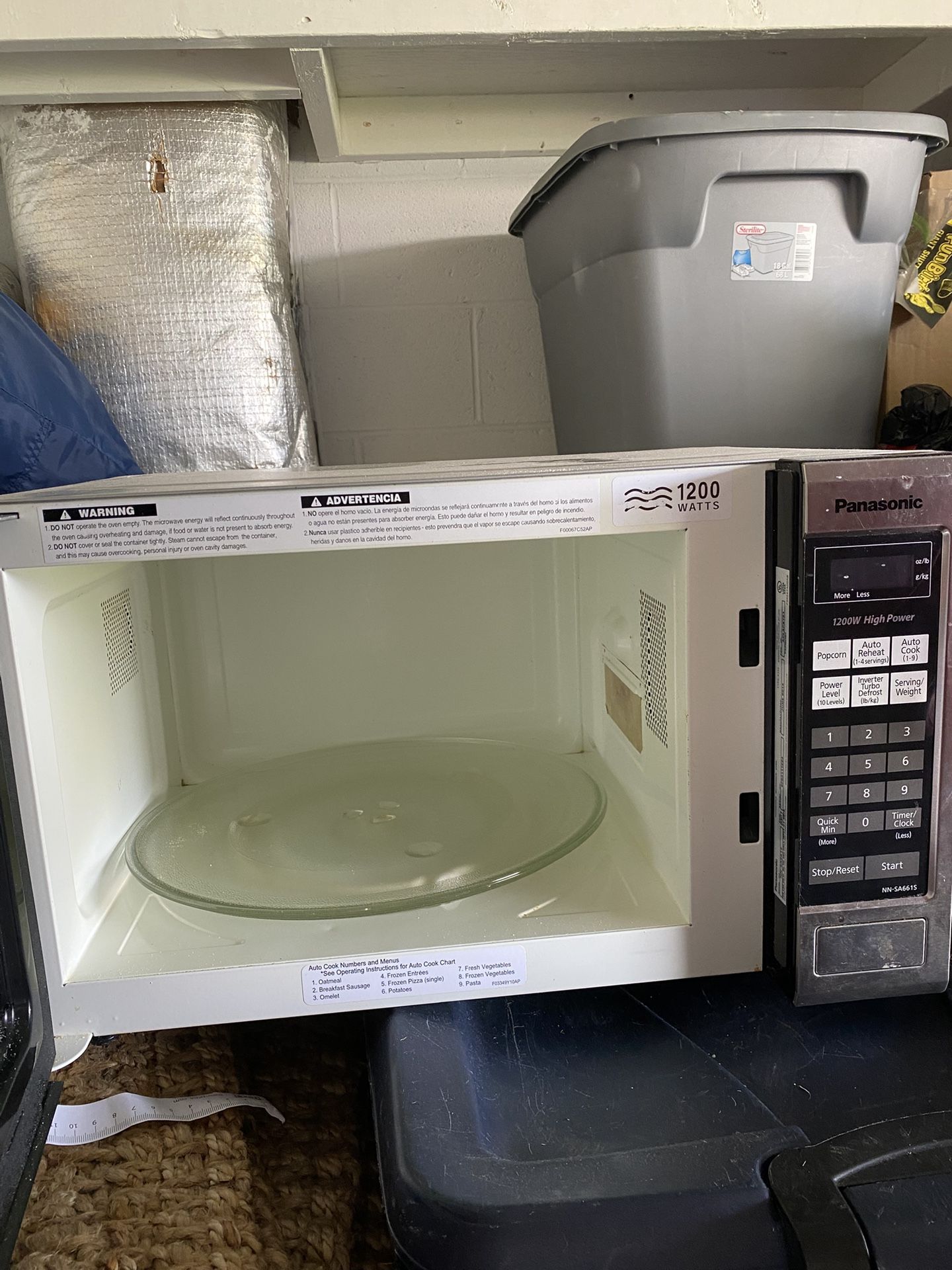 Panasonic Microwave