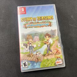 Story of Seasons A Wonderful Life Nintendo Switch New Sealed  (Harvest Moon)