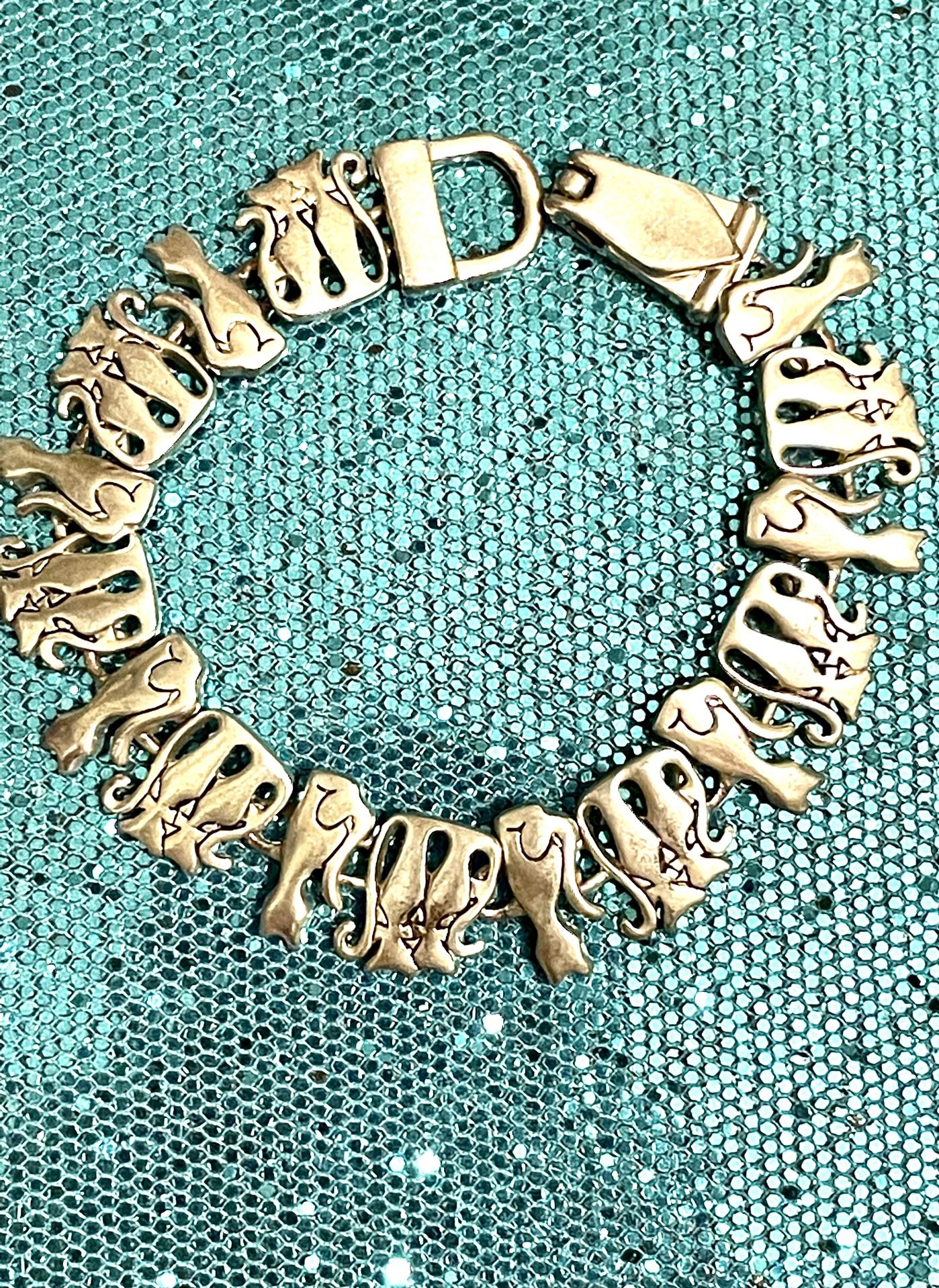 Cute Kitten Bracelet 7.5”