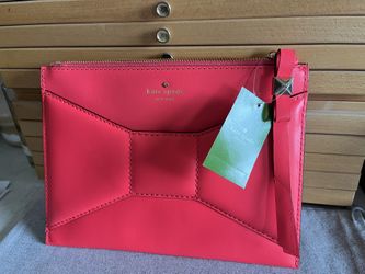 Kate Spade Medium Beau Clutch Pouch Purse. New.