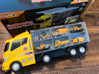 Fun Little Toys Engineering Carrier Truck Set
