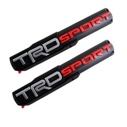 TRD Sport Front Door Fender Emblems