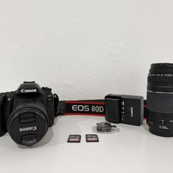 Canon EOS 80D – Excellent Condition (Like New)