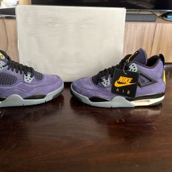 Jordan 4 Lakers Size 7Y