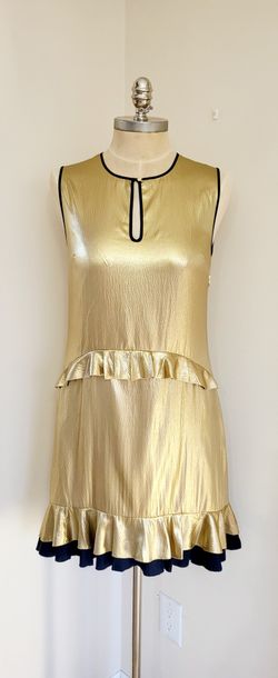 JUICY COUTURE gold Party Dress s.8 NEW
