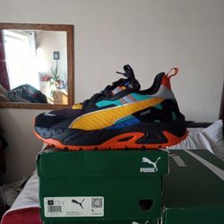 Puma RS -TRCK GS "Pinball" Sizes 4Y, 4.5Y, 5Y, 5.5Y, 6.5Y & 7Y Brand New 