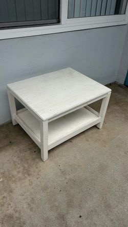 White Coffee Table