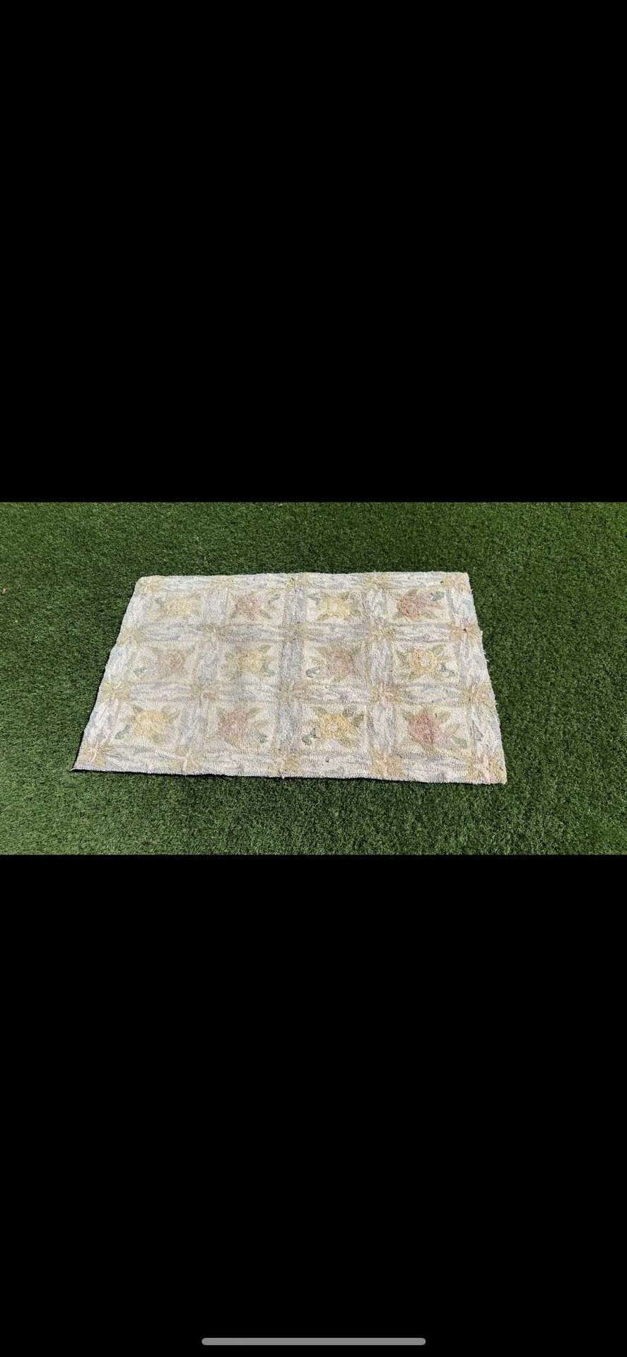 Small Wool Berber Rug