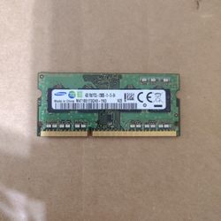 4GB 1RX8 PC3L - 12800S-11-13-B4 LAPTOP MEMORY STICK