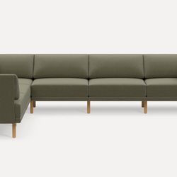 Burrow - Forest Green sectional Couch 