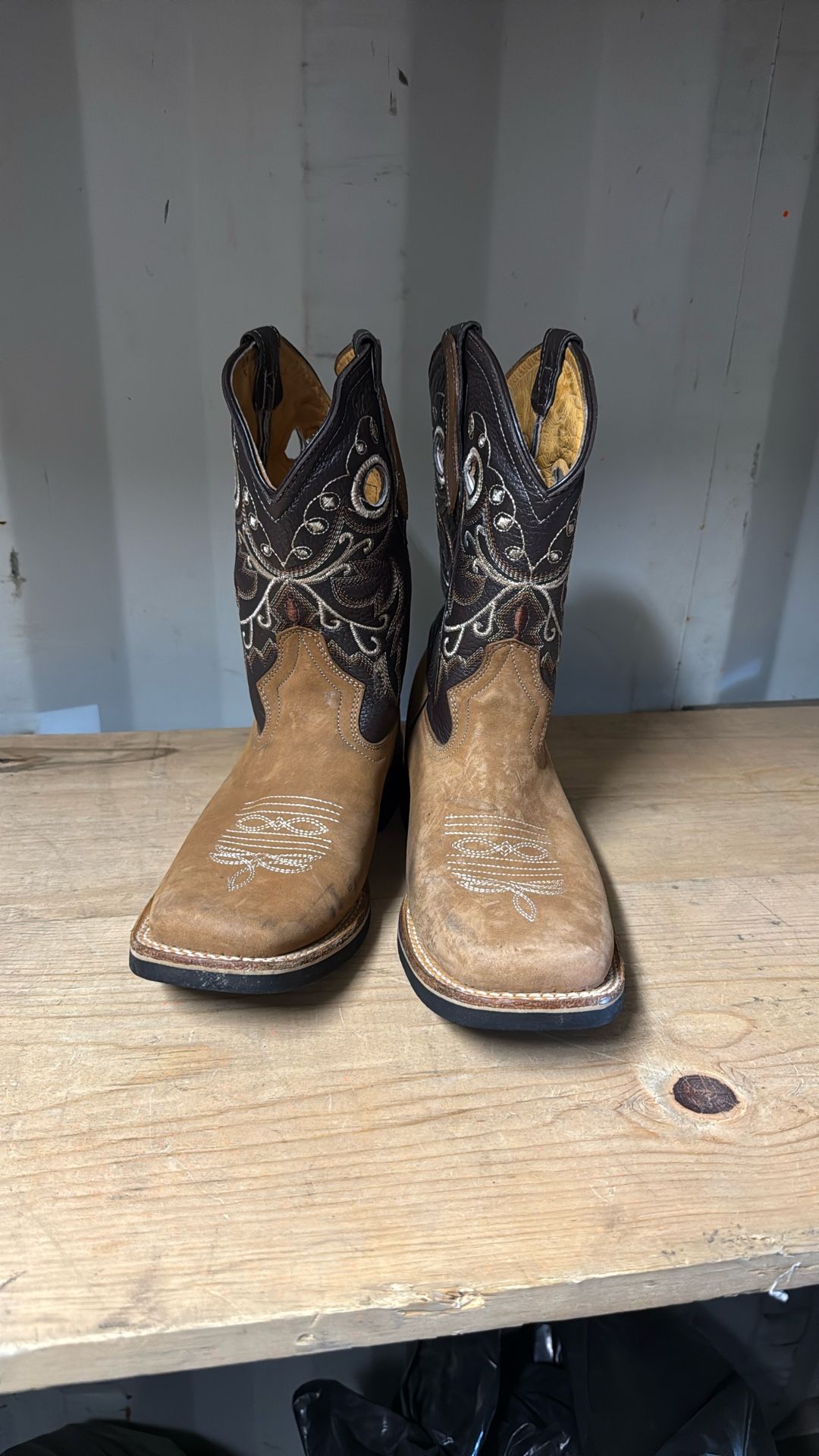 Womens Western Rodeo Cowgirl Leather Boots