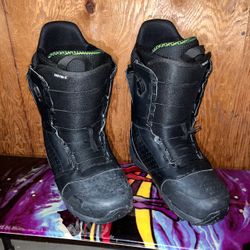 Burton Driver X snowboard boots w/ SPEED ZONE LACES men's 11