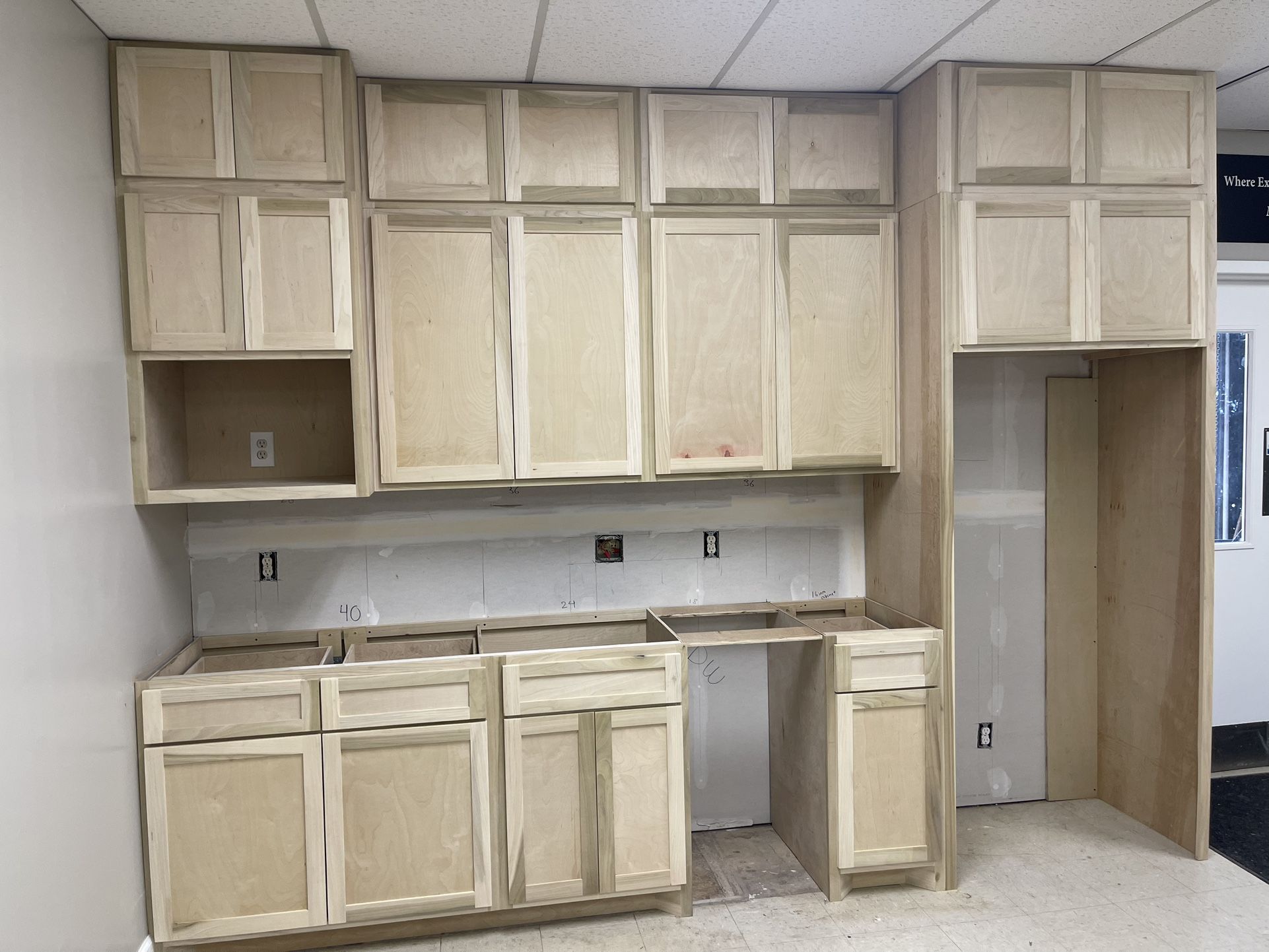 Unfinished Kitchen Houston Matttroy