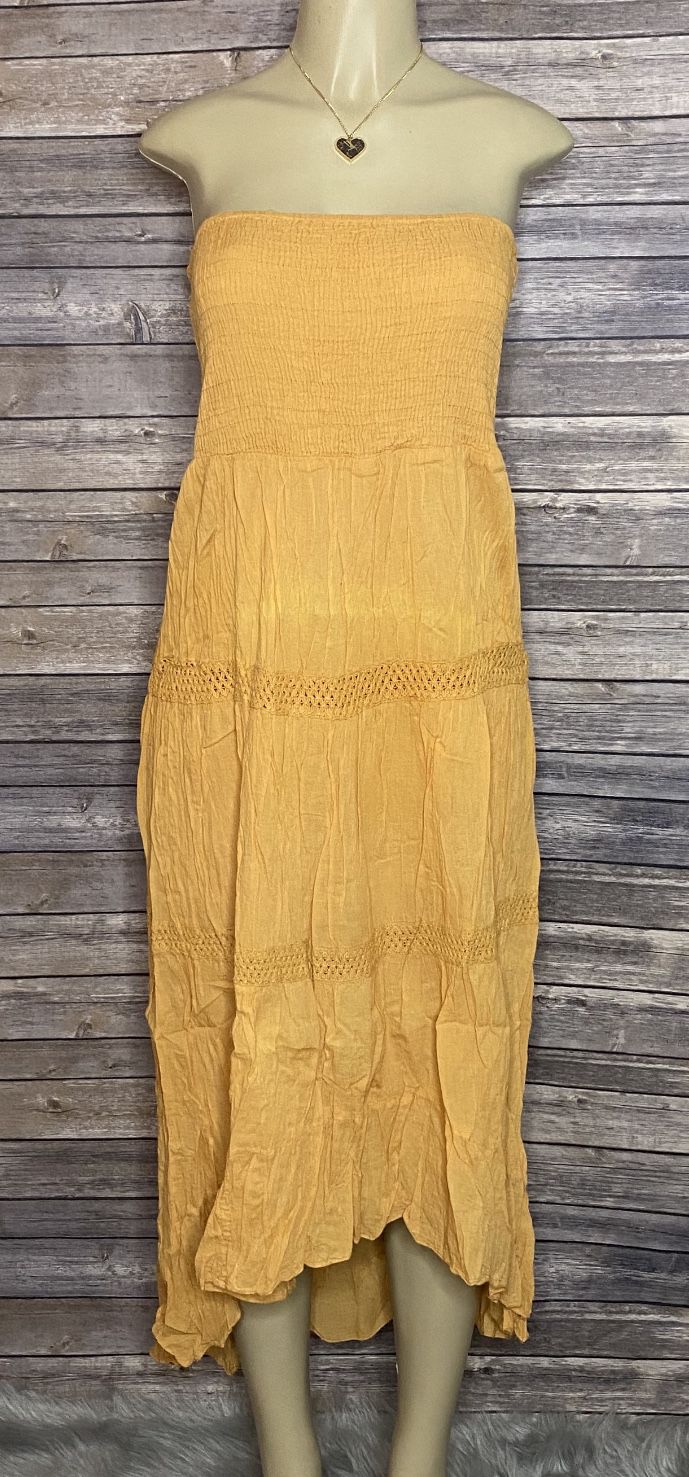 Yellow Beach Dress 
