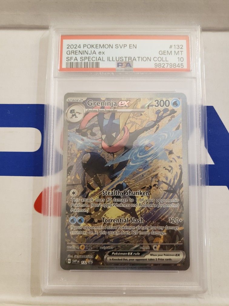 Pokemon Greninja ex SVP132 PSA 10