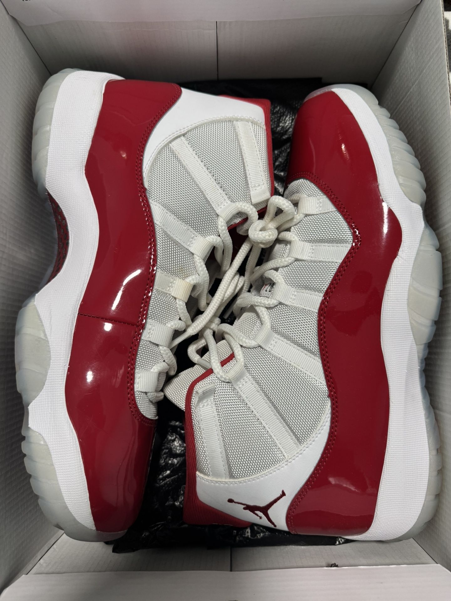 Jordan 11s “Cherry” with Replacement Box (Size 12)