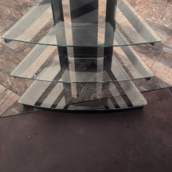 Free tv stand and game shelf on curb 7208 Enders Ave San Diego 92122 message me if you pick it up so I can delete the ad.