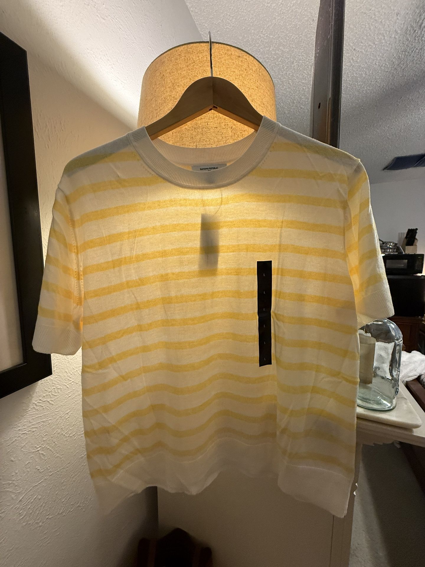Banana Republic Striped Sweater Top/size L