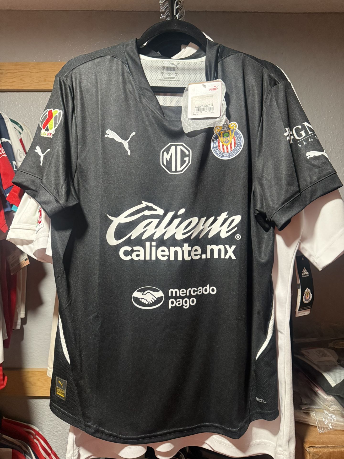 Chivas Portero Negra Puma Version Jugador Authentic