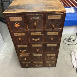 Antique Storage Cabinet