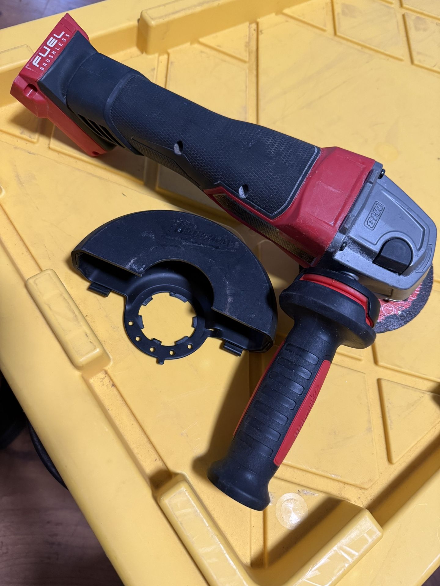 Milwaukee Grinder With Paddle