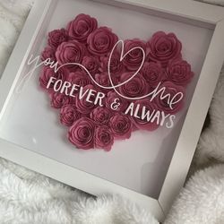 Valentine shadow box