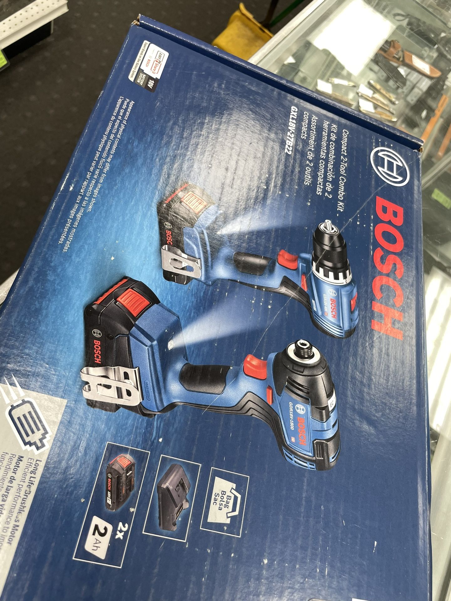 Bosch NEW tool Set drill & Impact Driver 145791-1