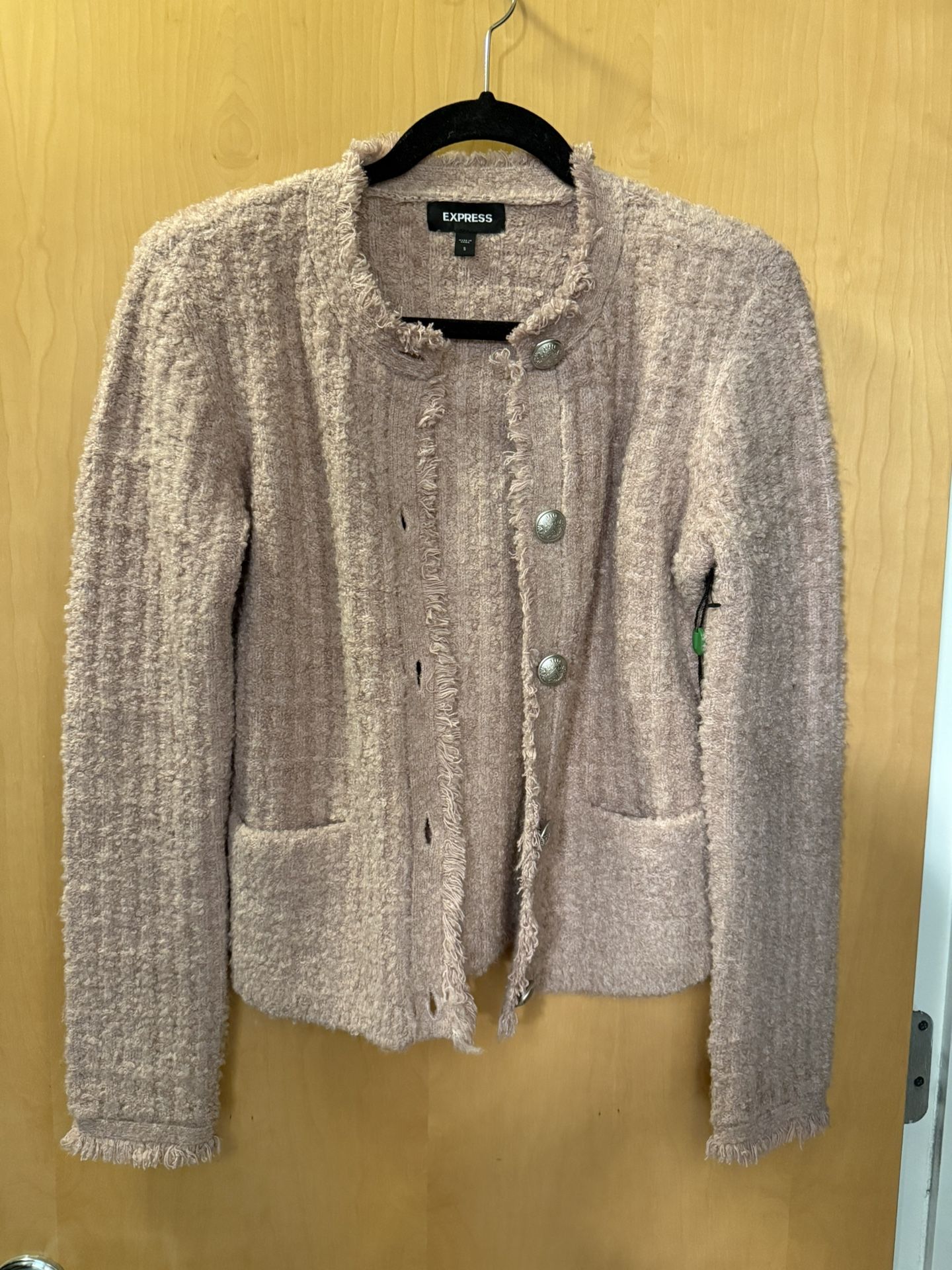 Express Knit Sweater With Buttons (women’s) Size S
