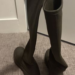 High Boots Olive brown 