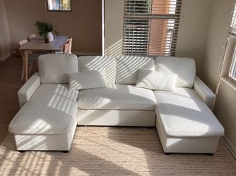 Sectional Couch Sofa Bed, Pull Out,Storage, Removable covers - already disassembled